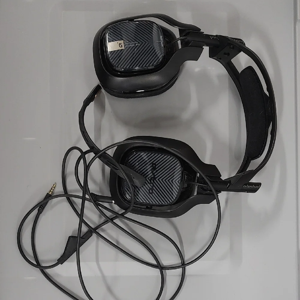 ASTRO Gaming A40 TR Headset for Playstation 4 PS4 PS3 PC Black Brown Tested work